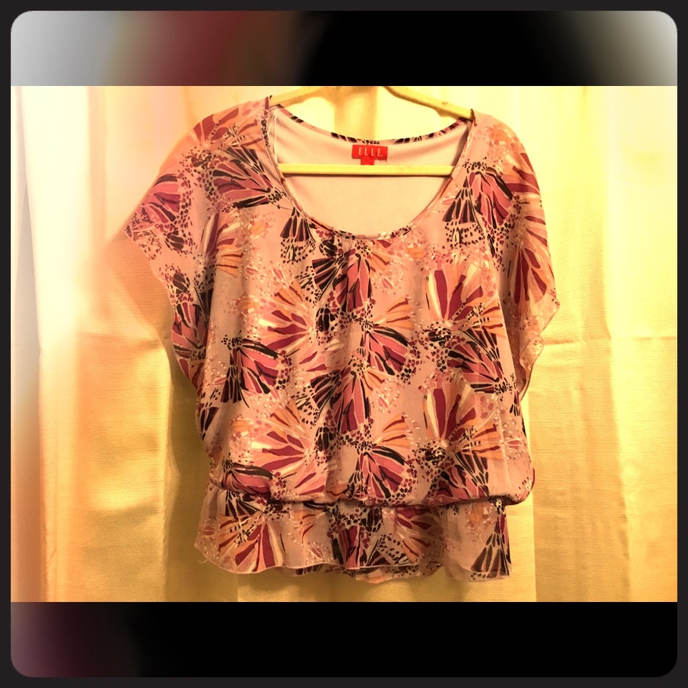 Pretty, Cool & Comfortable, Abstract Floral Blouse